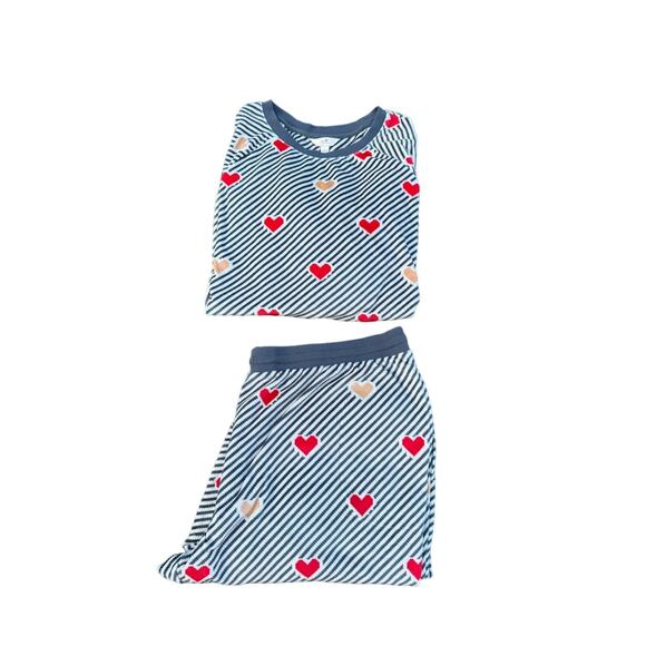 Secret Treasure Sleepwear Striped loungewear Pants/ top jogger soft Womens 2X - Picture 5 of 8